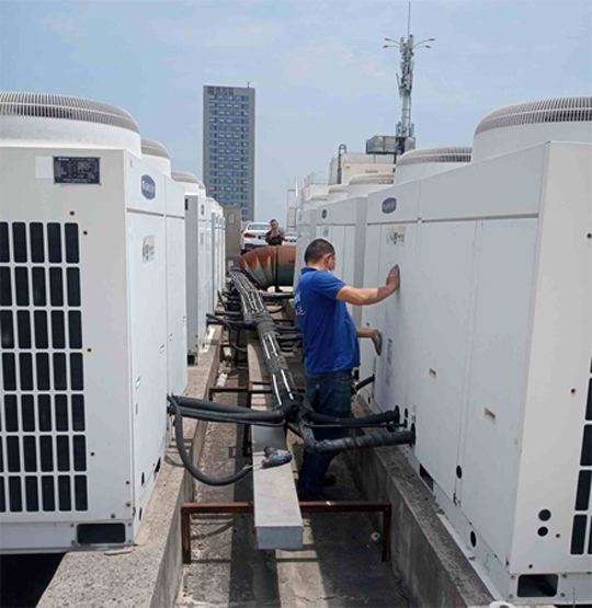 哈尔滨中央空调制热和不制冷系统维修方法